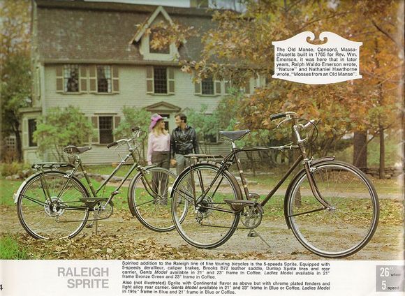 1969 Raleigh catalogue