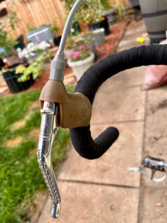 Found some NOS levers with very fresh hoods, hard to find....