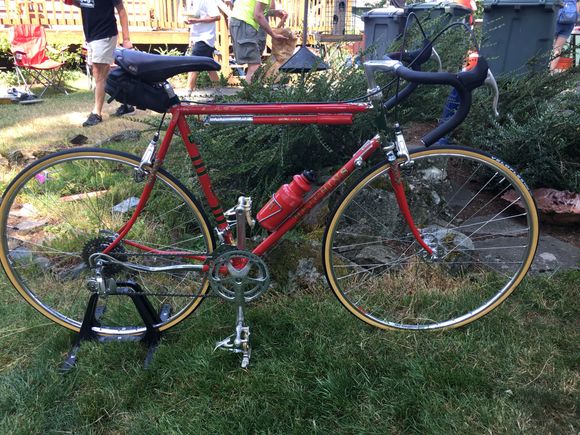 I mostly celebrated the ride and drooled over bikes