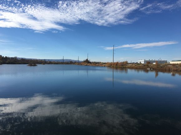 Some smallish lakes near the river. Fishing permitted at a couple of them