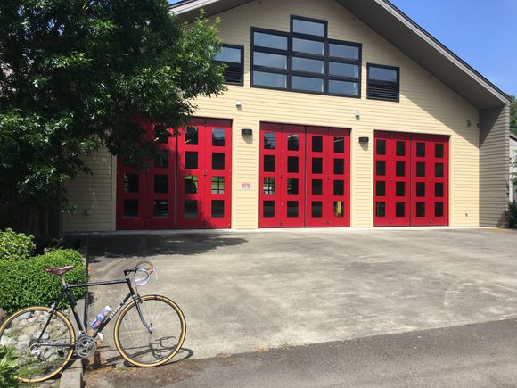 Our closest fire/emergency responders.  New building a big upgrade, however it is further from home.