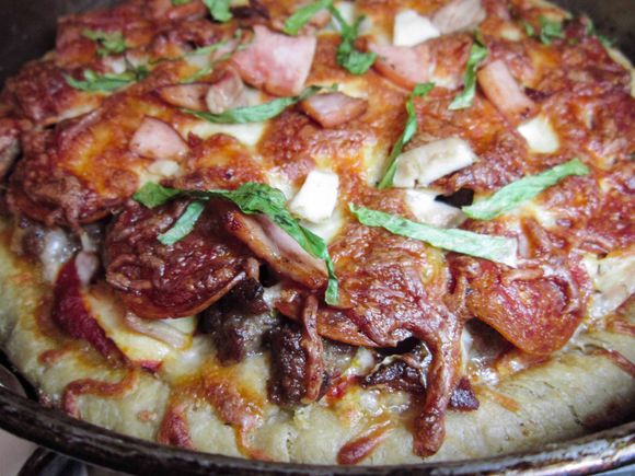 Whole wheat pizza