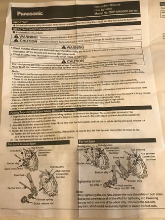 Instruction “manual” pg. 1