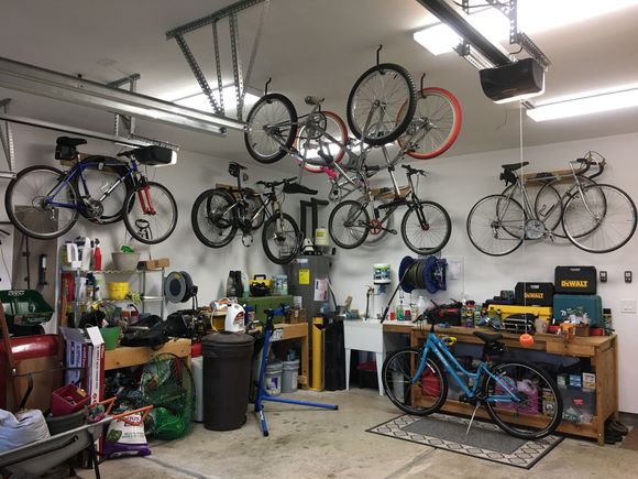 Bikes in Garage