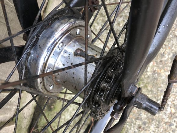 Combined BSA 3 Speed & Hub Brake.