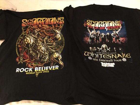 Left t shirt is official the right one contrabando as we say in Tex Mex. 