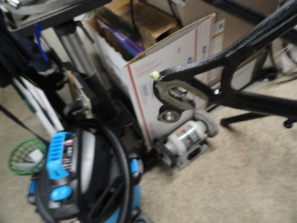 When I install the adjuster screw the grease pushes out.( it confirms that I have indeed filled the threaded chamber).