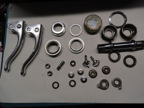 The small parts that have plenty of useful items to be put into the stash boxes.