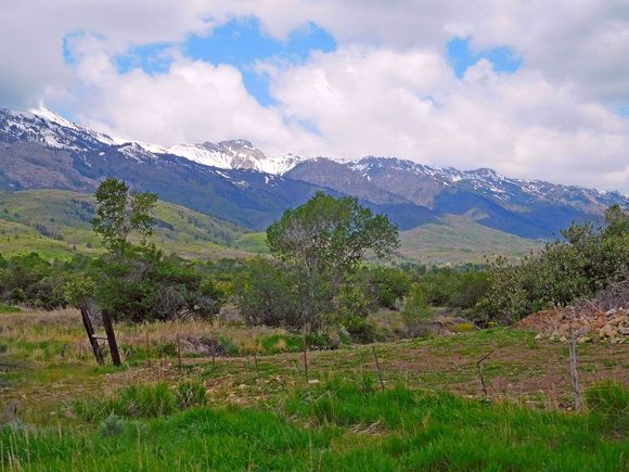 Good amount of snow up high. 