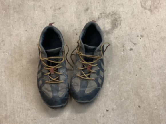 Ugly shoes yes lol. Work boot laces yes but these shoes traveled 10k and there is 10k more in them. 