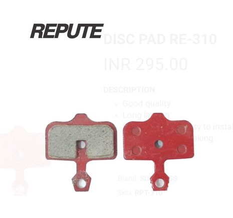 Wide resin pad