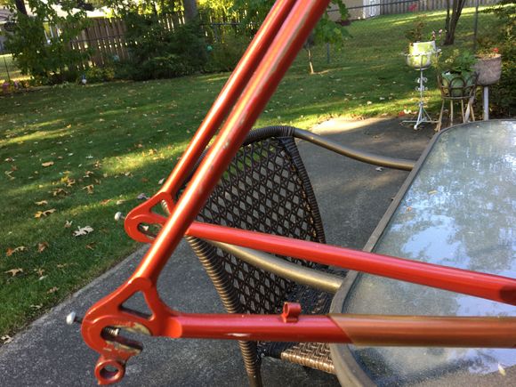 Set stay to dropout brazing style