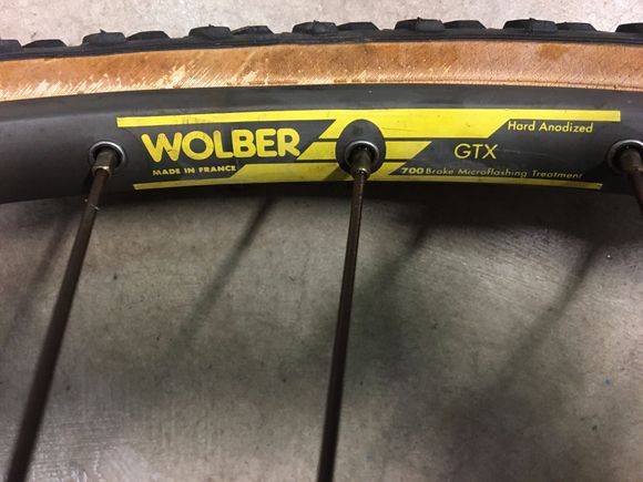 Seemed like a strange factory choice for hybrid wheels