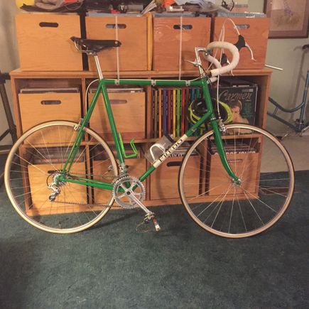The frame I built 45 years ago, restored.