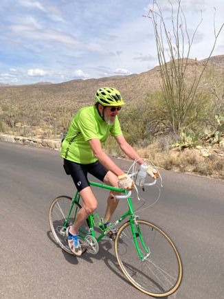 Fred on Fredo @ Saguaro NP