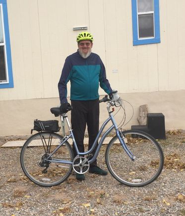 Re-started riding on my Jamis Citizen 1 step-through bike.