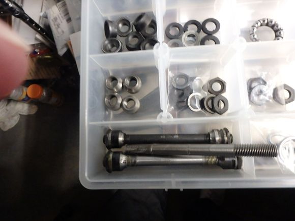 The stash box yielded four cones and two axles.  Lemme know.   Smiles, MH