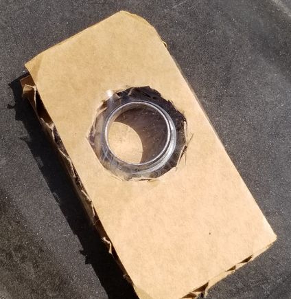 Bottom cup in a box