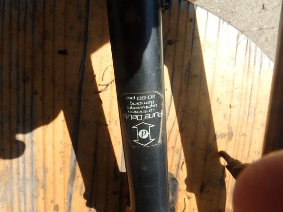 Lower tube detail.
