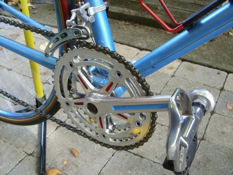 Drilling a crank spider for 3rd ring - Bike Forums