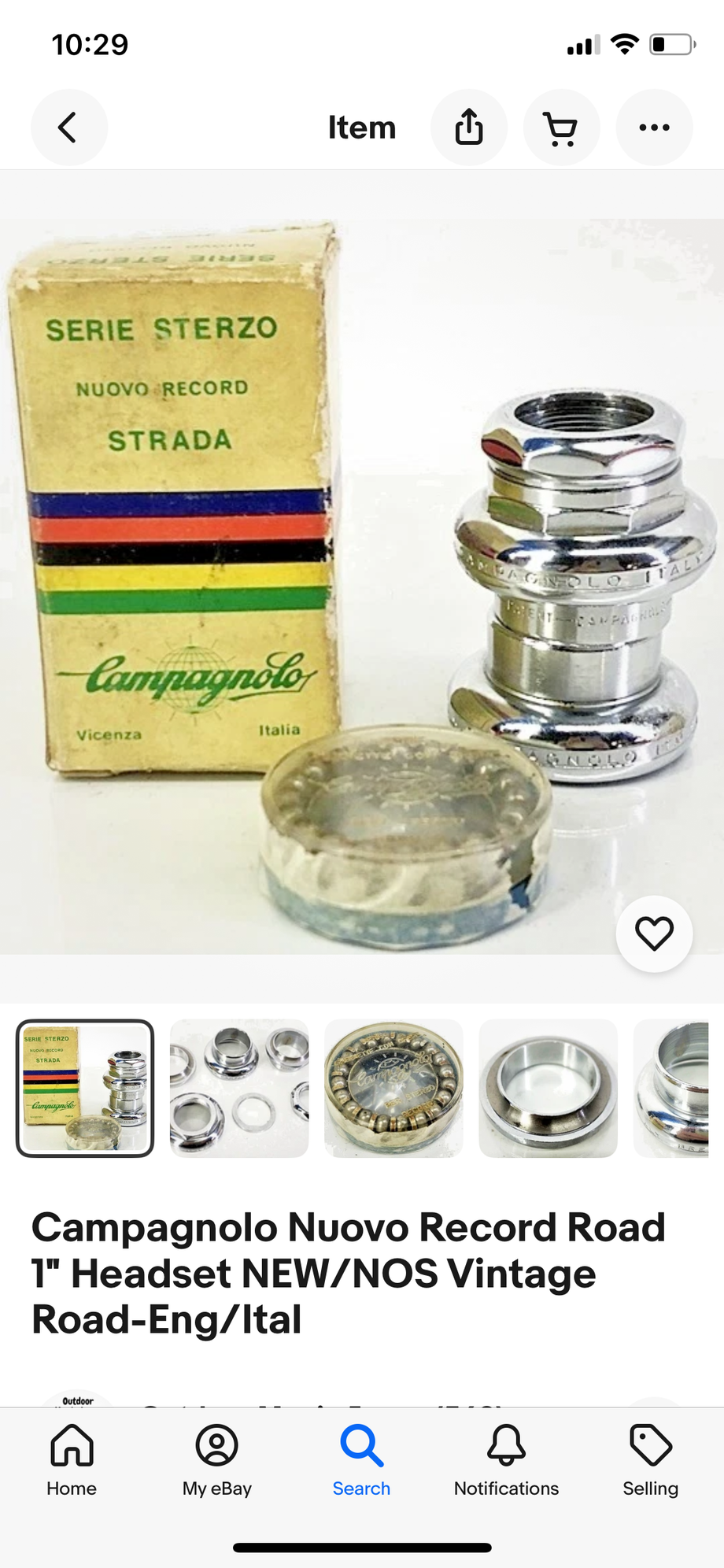 Campagnolo Nuovo Record Headet - English/Italian Thread - Bike Forums, image size:920x1992
