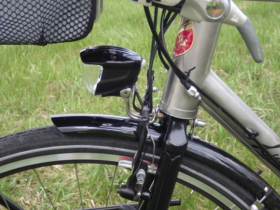 P4B Bicycle Lamp Holder for Cantilever-Brake Headlight Light Black 