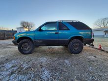 Early morning after a new set of tires 31x10.5