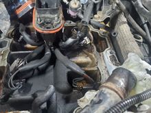 Evidence of leakage at cylinder 1 which had the most misfires.