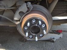 Spacer installed

