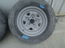 Blasted to bare metal.