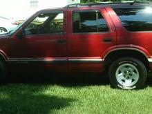 red blazer