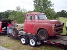 1957 Dodge D100 315 Poly V8 pushbutton two speed auto