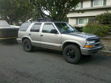 Blazer front damage
