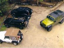 Ahhh im trapped by jeeps!!!