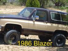 86 Blazer