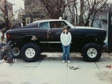70 Chevelle 4x4 on K5 frame, 454, 400/205 D60 ARB, 14B Detroit, 4,10's 36" Gateway Gumbo Mudders