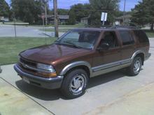 Blazer when I first got it.