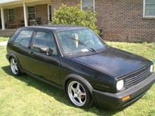 1988 VW GTI - Good little car, 5 speed, got me around all week with 20 bucks in gas. I actually owned this while I had the Cobra as well, for the gas purpose and plus a buddy sold it to me dropped and with the rims for 400 bucks. Couldn't beat it, especially since the motor had just been rebuilt!