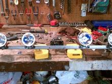 front side of the light bar