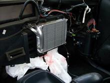 Changing the heater core on the wifes '97 Blazer