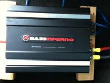 Running on a 2000w Bass Inferno Amp