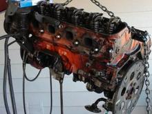Engine removed