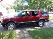 if you look close there is a rust hole at the bottom of the front door..