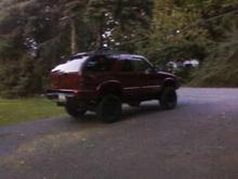2001 2 dor blazer lifted 6 inches