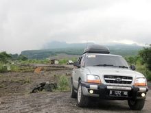 Infron of Merapi mountain