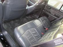 leather back seats