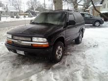 Frozen Blazer/Ice storm aftermath