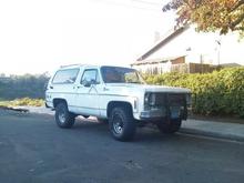 My next project 1978 K5 Chevrolet from California my youngest sons truck plans are to paint it red and white