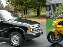 before the new rims and my ducati