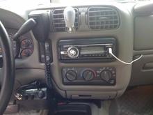 Sony faceplate and Cobra cb radio